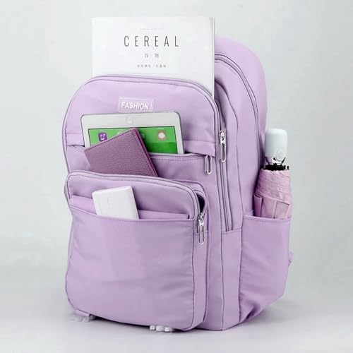 Mochila Bolsa Impermeável Jovem Escolar Elegante Academia Faculdade Viagem Trabalho Treino Unissex L
