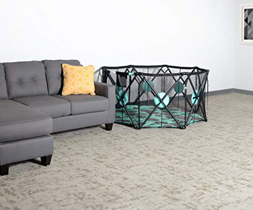 Milliard-Playpen-Portable-Playard-with-Cushioning-for-Safety-for-Travel-Indoor-and-Outdoor-Play-Yard-Pen-8-Sided