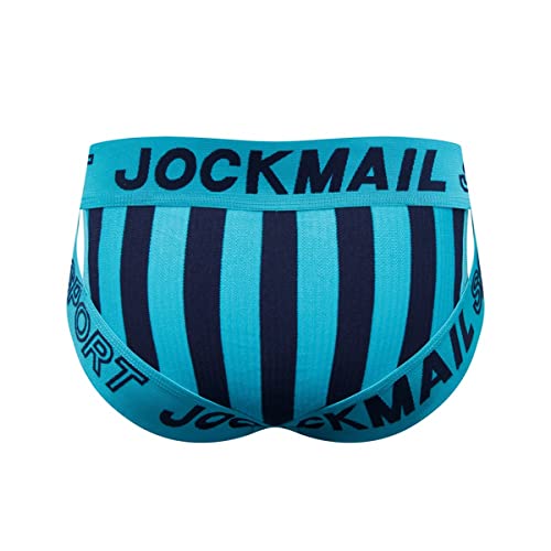 JOCKMAIL Mens Underwear Briefs Wide Belt Striped Mens Briefs Underwear Athletic Sport Underwear Briefs4