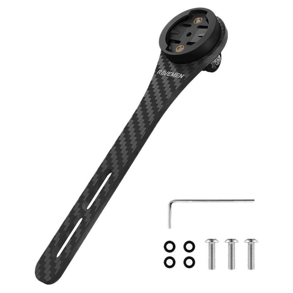 Support ordinateur RAVEMEN AOM03 carbone noir finition premium carbone - 4