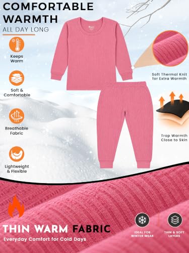 Image of Bodycare Insider Anti-Bacterial Solid Kids Thermal Top & Bottom Unisex Set