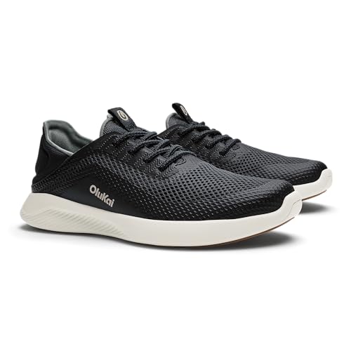 OluKai Kialoa Women’s Water Friendly Slip-On Sneakers, Breathable Walking Shoes with Wet Grip, Lightweight & Comfortable Casual Shoe for Everyday, Lava Rock/Lava Rock, 7.5 - image 7