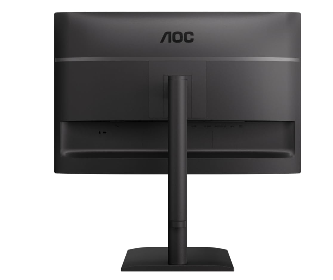 AOC Monitor X24E4U da 24 pollici WUXGA 100 Hz, pannello IPS, GtG 4 ms, sincronizzazione adattiva, modalità HDR, regolazione dell'altezza, altoparlanti, (1920 x 1200 HDMI 1x 1.4 DP 1x1.4 Hub USB) Nero