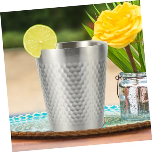 Taza de acero inoxidable ultrarresistente vaso de 300 ml anticorrosion para liquidos frios 5