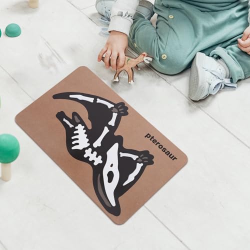 Hemoton OGXJD21UA55Y17KGG50F8GF0T Dinosaur Fossil Puzzle Wooden Dinosaur Jigsaw Puzzle Skeleton Bones Puzzle Montessori Cognitive Toys Learning Educational Toys thumb #5