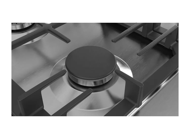 Bosch Series 6 60cm 4 Burner Gas Hob - Stainless steel - Image 4