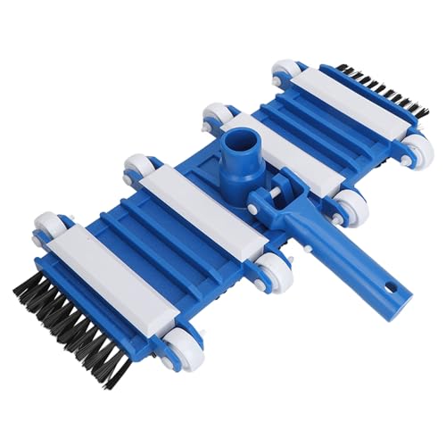 Akozon Aspirateur de Piscine, Kit de Remplacement de Fixation de Tête de Nettoyeur pour Accessoires de Nettoyage avec Brosse PVC 14 Pouces