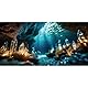 MIRRORANG 120x46cm Unterwasser Aquarium Hintergrund Bunte Berg Höhle Steine Hintergrund Unterwasser Thema Fisch Tank Poster