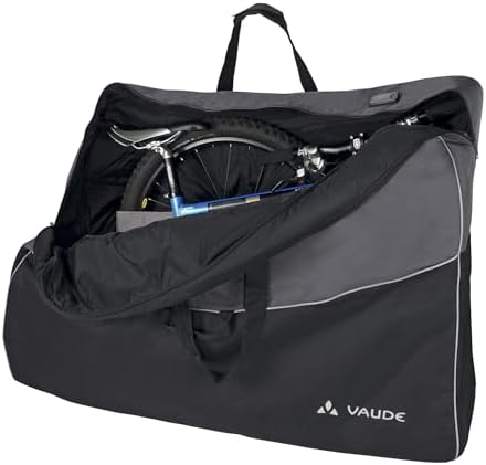 Vaude Unisex Big Bike Bag Radtaschen, black/anthracite, Einheitsgröße