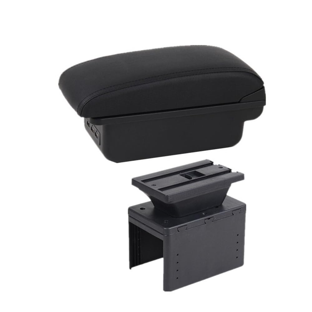 Yulegudi B1 Black Line 3Usb Car Armrests For Citroen For C3 Aircross Car Armrest Box