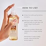 Frankincense & Myrrha Natural Resin Mist Spray by Aromafume | 100 ml / 3.3oz | Ideal for deep relaxation, spirituality & rituals | Made with Pure Resin from Somalia | Non-alcoholic, non-toxic & vegan - Image 5