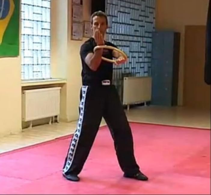 Wing Chun Rattan Ring Yewen Sau Sticky Hand Strength Training Tsun Siu Lum Kung Fu