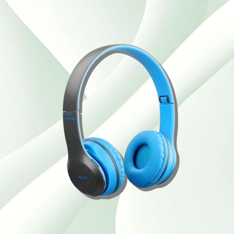 icall Latest P47 Wireless iC-167 Headphone with Mic & SD Card Slot Bluetooth Headset-image-24