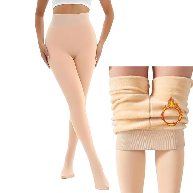 Women's Thermal Fleece Stocking | Winter Warm Pantyhose Tights | Fur stockings