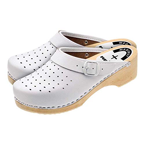 Medibut BMDREDZPA42 Berufsschuhe, Weiß, 42 Größe Cover