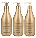 Produktbild 3er Loreal Professionnel Serie Expert Absolut Repair Gold Quinoa + Protein Shampoo 500 ml