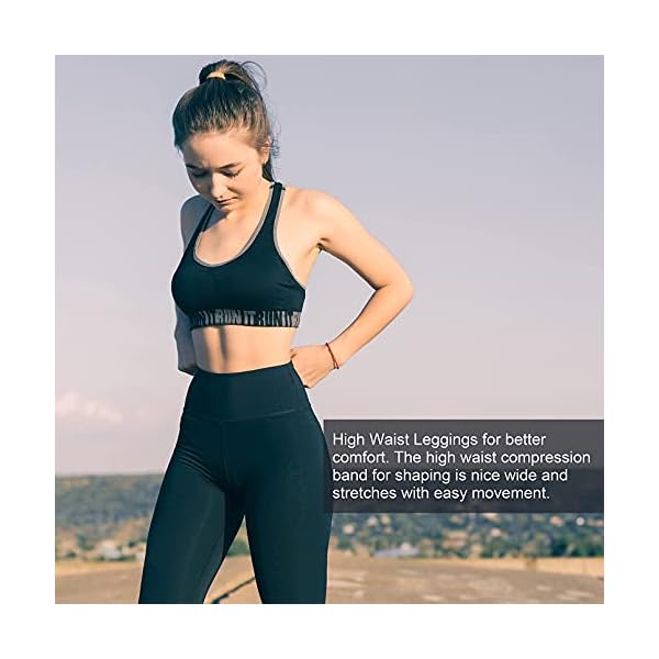 Blisset-3-Pack-High-Waisted-Womens-Leggings-No-See-Through-Butt-Lift-Tummy-Control-Yoga-Pants-Workout-Running-Legging Blisset 3 Pack High Waisted Leggings for Women-Soft Athletic Tummy Control Pants for Running Yoga Workout Reg & Plus Size