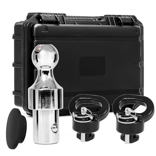 60638 Puck System Gooseneck Hitch Ball Kit, Gooseneck Ball with