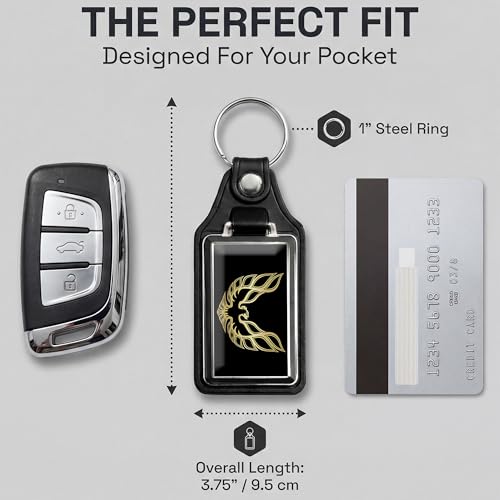 Image of Brotherhood Car Key Chain for Trans Am Firebird - Classic Models Keychain for Men and Women Gift Key Ring