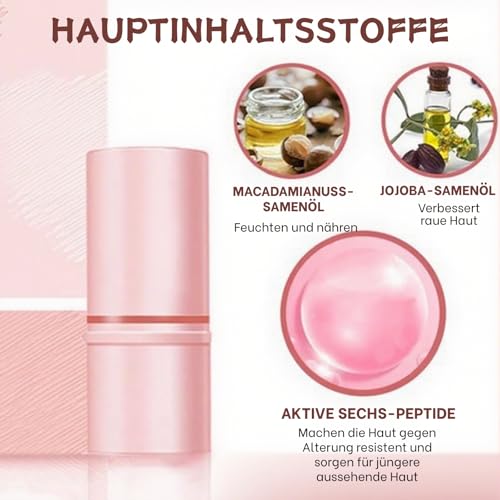 2PCS Wrinkle Bounce Multi Balm - Multi Balm Stick - Stick Eye Treatment Balm - Moisture Glow Multi Balsam Stift Für Gesicht，Lippen & Augenfalten - Anti-Aging Feuchtigkeitscreme Koreanische Hautpflege