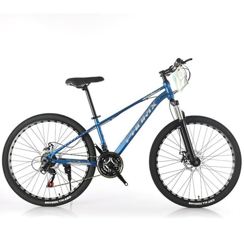 Wmmner Bicicleta de Montaña de 24 Pulgadas Y 26 Pulgadas, Bicicleta de Carretera de Velocidad para Hombres Y Mujeres, Bicicleta de Acero Al Carbono/a/24 Pulgadas