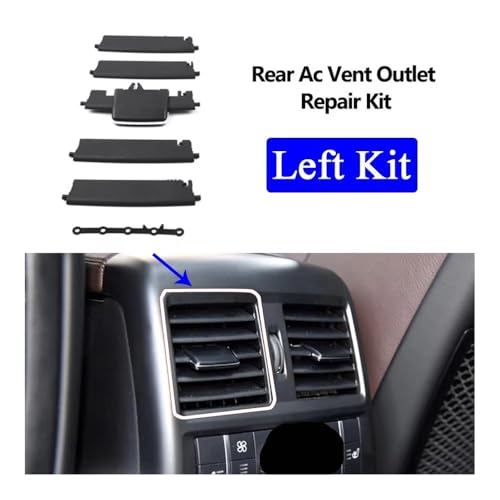 Grille climatisation automobile orientable et kit ventilation Benz W292 - 2