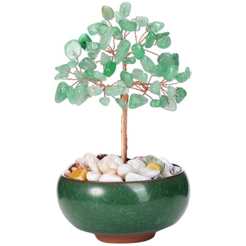 CrystalTears Green Aventurine Money Tree Cover