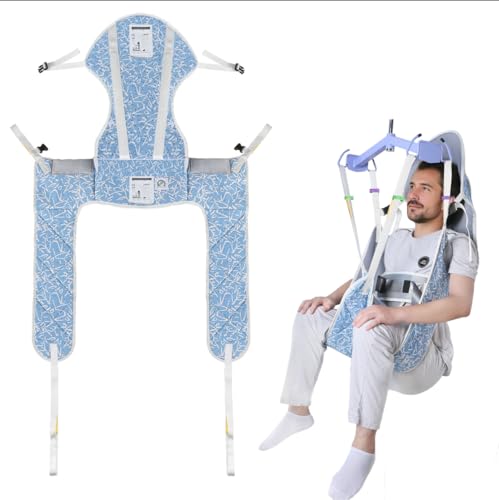 Eslinga de elevación para pacientes reduce esfuerzo del cuidador en grúas domiciliarias