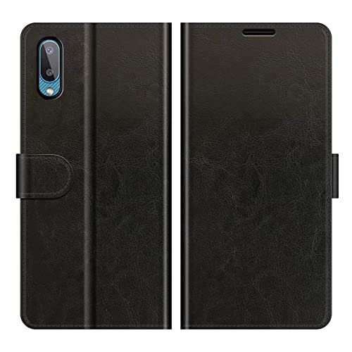 Flip Case for Samsung A02 Wallet PU Leather Magnetic Protective Cellphone Case for M02 Samsung Galaxy A02 A022M 2021 Folio Book Cover with Stand (Black)