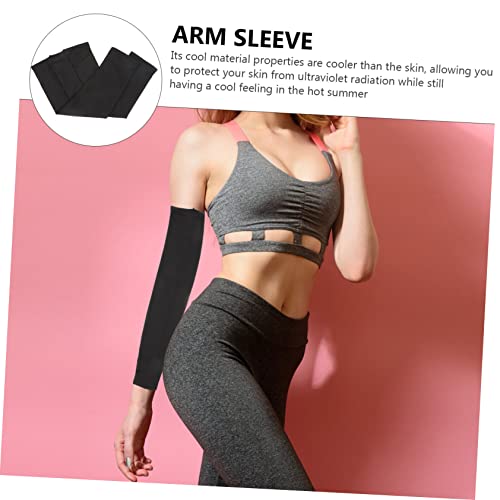 SKISUNO 3 Pares De Proteção Solar Mangas De Seda Gelo Braço De Resfriamento Guarda Proteção UV Resfr