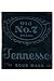 Jack Daniel's Label Plush Blanket with Vinyl Carrying Case – Official Product – 50 x 60 inches