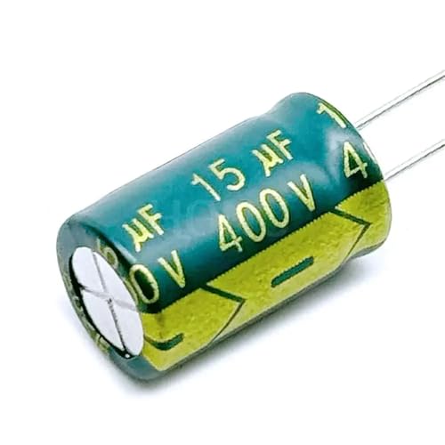 Condensateur électrolytique 400V 15UF en aluminium haute tension 10 pièces de précision