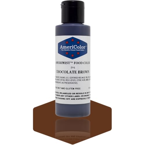 AmeriColor AmeriMist Airbrush Colour - Chocolate Brown - 4½ oz