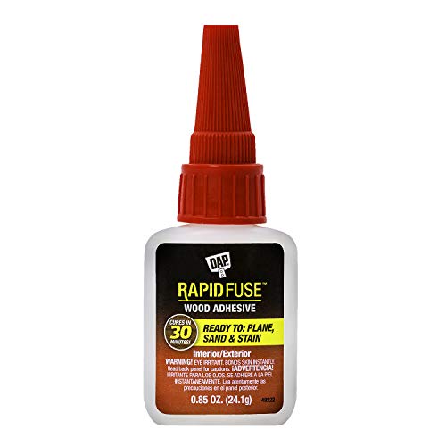 DAP 00156 0.85 oz Rapid Fuse Fast Curing Wood Adhesive