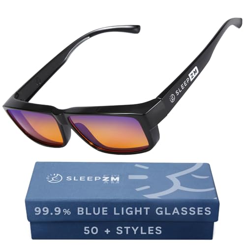 Sleep ZM 100% Fitover Blue Light Blocking Fitover Glasses -