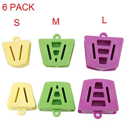 Rzjzgz WECANDO Dental Oral Silicone Mouth Prop Bite Blocks Latex Free Cheek Retractor thumb #3