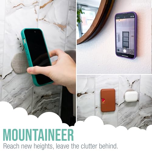 Smartish MagSafe Wall Mount, Mountaineer, Magnetic Phone Holder, Beige - image 6