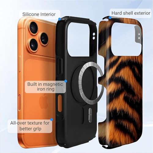 Coque iPhone 17 Pro Max léopard compatible MagSafe antidérapante - 2