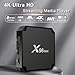 Android 11 TV Box, LEFFOT X96 Mini 4K Ultra HD Streaming Device for TV, 2GB RAM + 16GB ROM, Smart TV Box with AV1, HDR10+, 2.4G & 5G WiFi 5, 100M Ethernet, Amlogic S905W2 Quad Core ARM Cortex A35