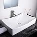 Aquaterior Porcelain Bathroom Vessel Sink 26