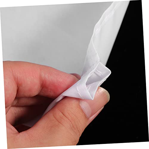 Drapeaux blancs diy pour décoration intérieure extérieure Milisten - 4