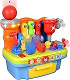 Little Engineer Multifunctional Kids Musical Learning Tool Workbench by Liberty Imports