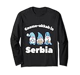 Serbia Hanukkah Judío Gnomeukkah Janucá Serbia Manga Larga