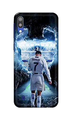 Image of Printed Hard Back Cover Case for Samsung Galaxy M10 Back Cover (Footbal Legend) -1302