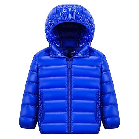 MISSMAO Blue Down Jacket for Kids Cover
