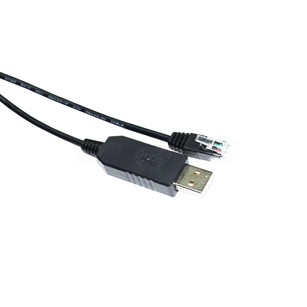 RIKYJIC FT232RL USB to RJ12 Adapter Cable for APC PDU 940-0144A RS232 Serial Cable Debug Cable Control Cable(1.8 Meters)