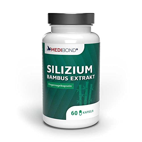 Silizium Bambus Extrakt Medibond 60 Kapseln Cover