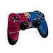 Produktbild PS4 Controller-Skin / Schutzfolie mit Fußball-Design FC Barcelona (PS4) (Scharlachrot/Blau)