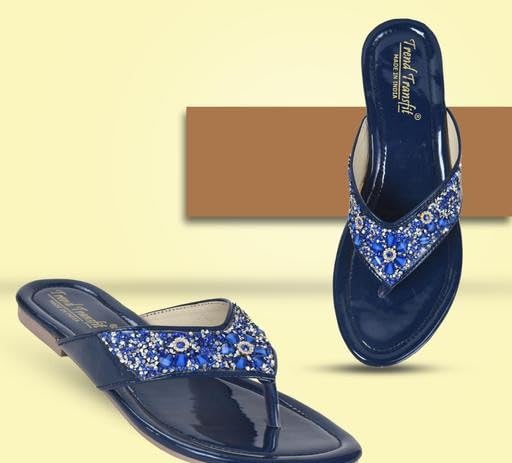 Image of Rehan Traders Stylish Women's Multicolor Flats Snadal| Comfortable, Lightweight, Anti Slip|SL 141