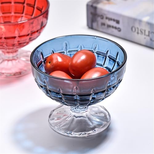 Copas de postre de cristal transparente que solucionan la presentación sosa de ensaladas 5